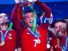 EM 2016: Einen Glück­wunsch an die por­tu­gie­si­sche Fußball-Nationalmannschaft