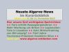 Algar­ve-News: 5. bis 11. Novem­ber 2017