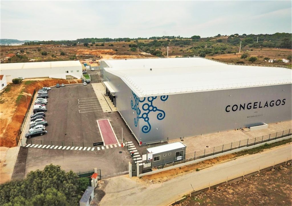 Fischfabrik bei Lagos an der Algarve weltweit modernste für Tiefkühlfisch