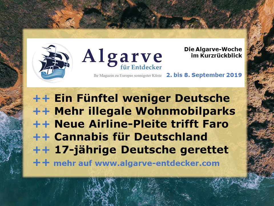 Algarve News und Portugal News aus KW 36 vom 2. bis 8. September 2019