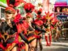 Kar­ne­val an der Algar­ve: Sam­ba, Blu­men, Maskenbälle